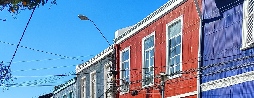 Fachadas Cerro Concepción Valparaíso Chile