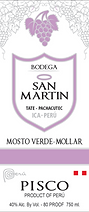 Mosto Verde Mollar Label