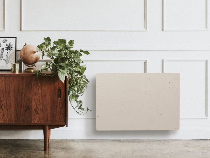 Miniature : Radiateur Naturay Nativ Pierre de Lave Grège