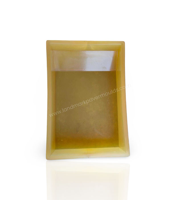 Yellow paver tile mold, India