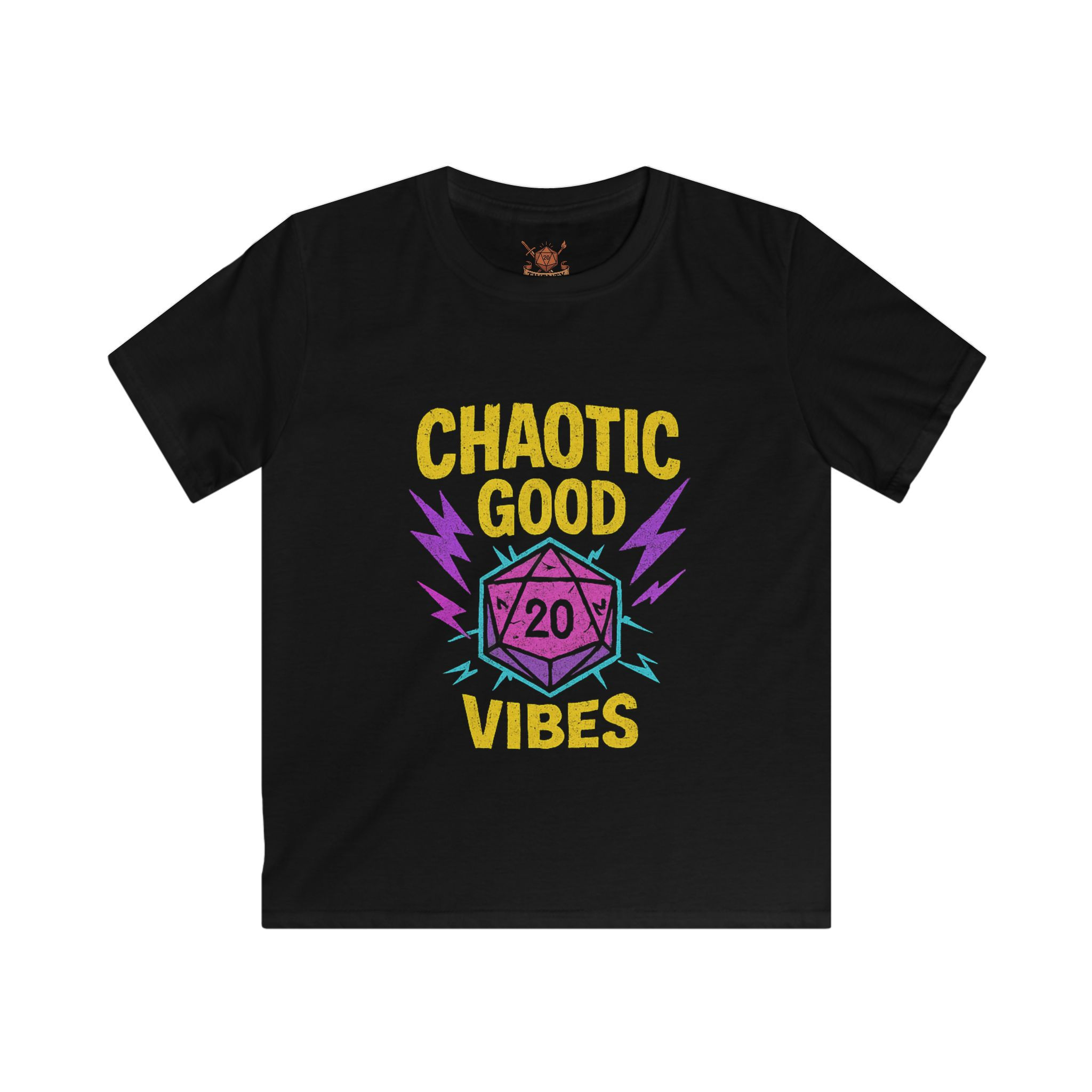 Chaotic Good Vibes Kids Tee