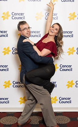 Nicola Disley and dance partner