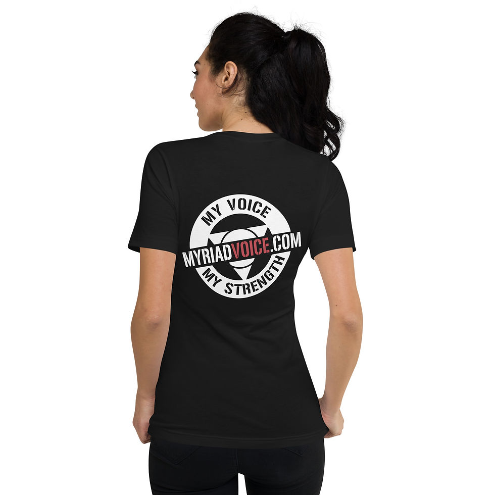 Miniature : T-shirt girlie col V