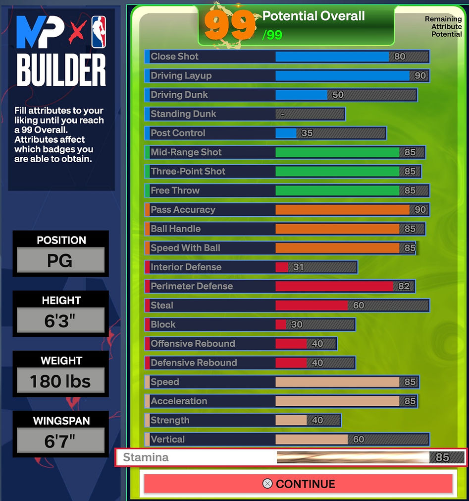 League Build-PG