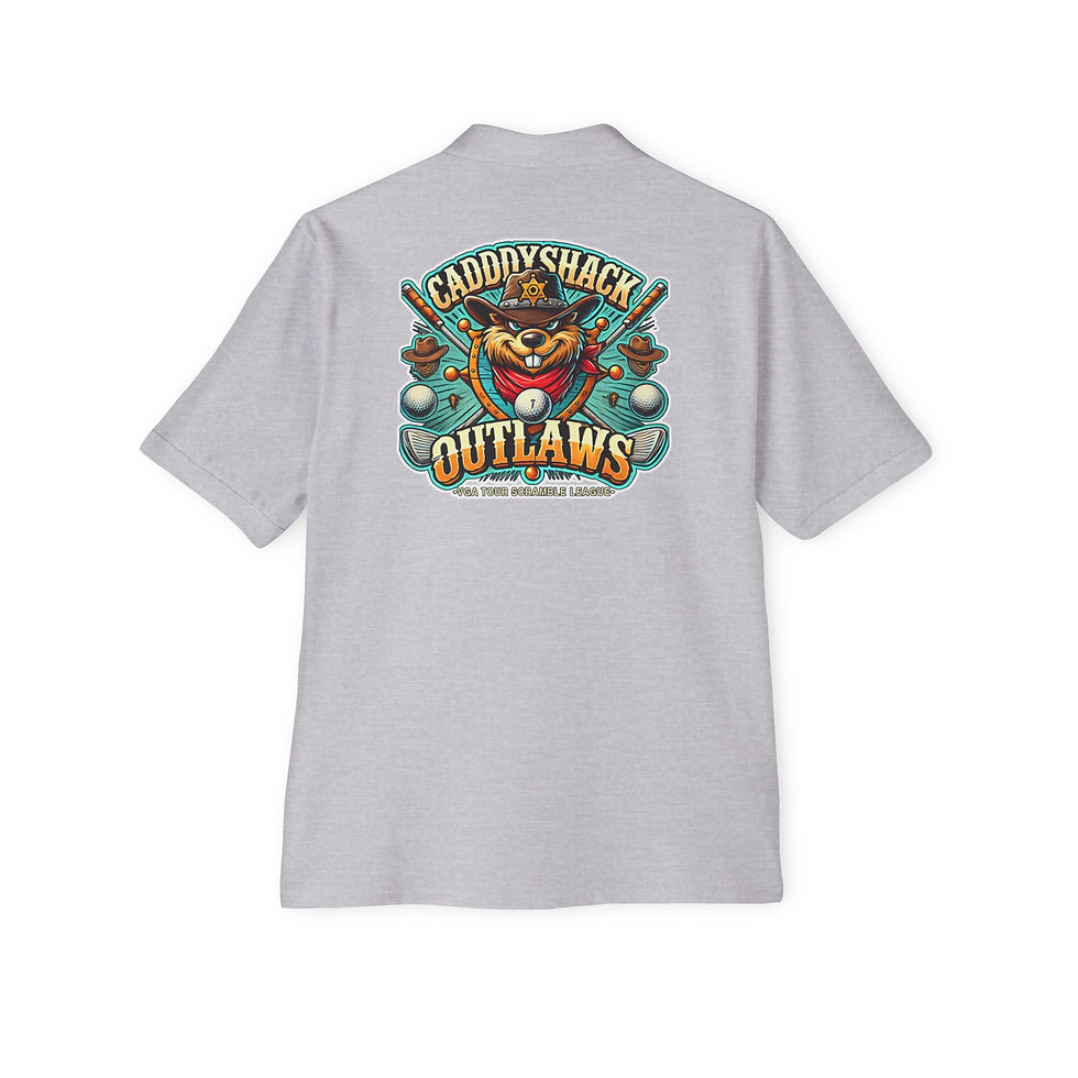 Thumbnail: VGA Tour Caddyshack Outlaws Team Piqué Polo