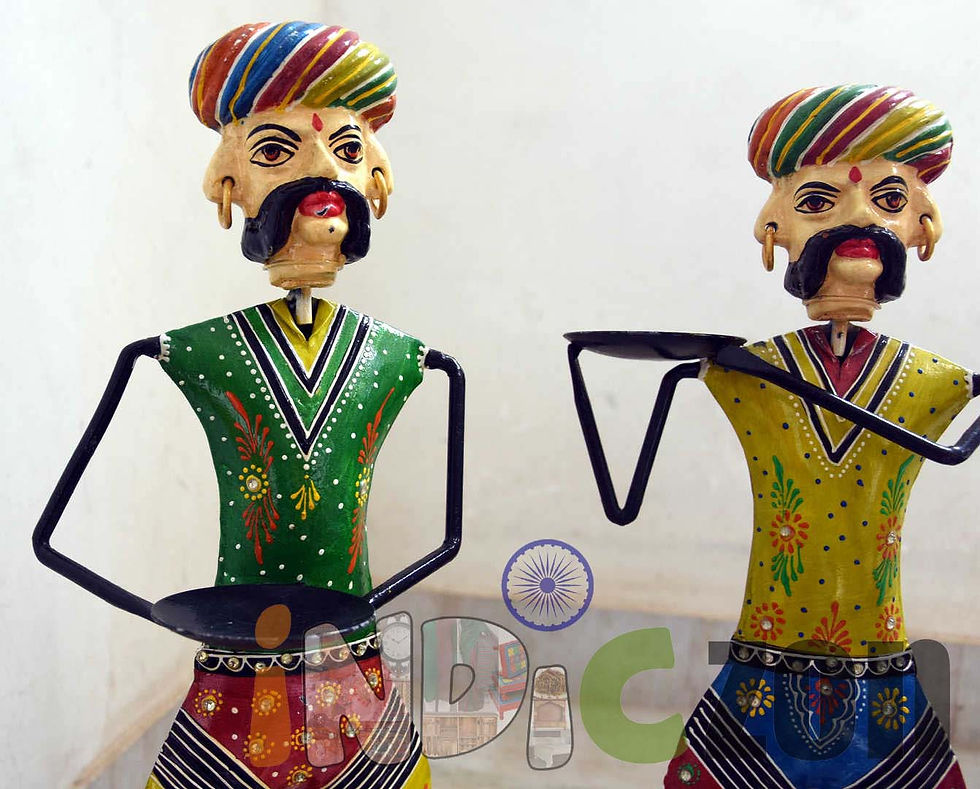 Thumbnail: MGNREGA MEN/Farmers Set Of Figurines Showpiece By Indiczon Artisans: