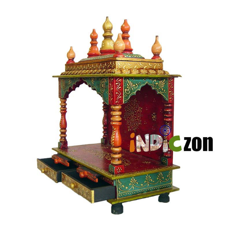 Thumbnail: Opulent Temple With Four Pillars