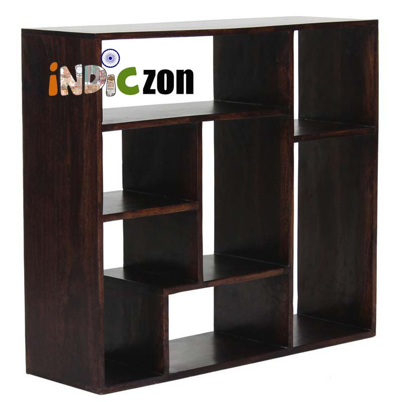 Thumbnail: Multi Block Wooden Solid Wall Book Shelf