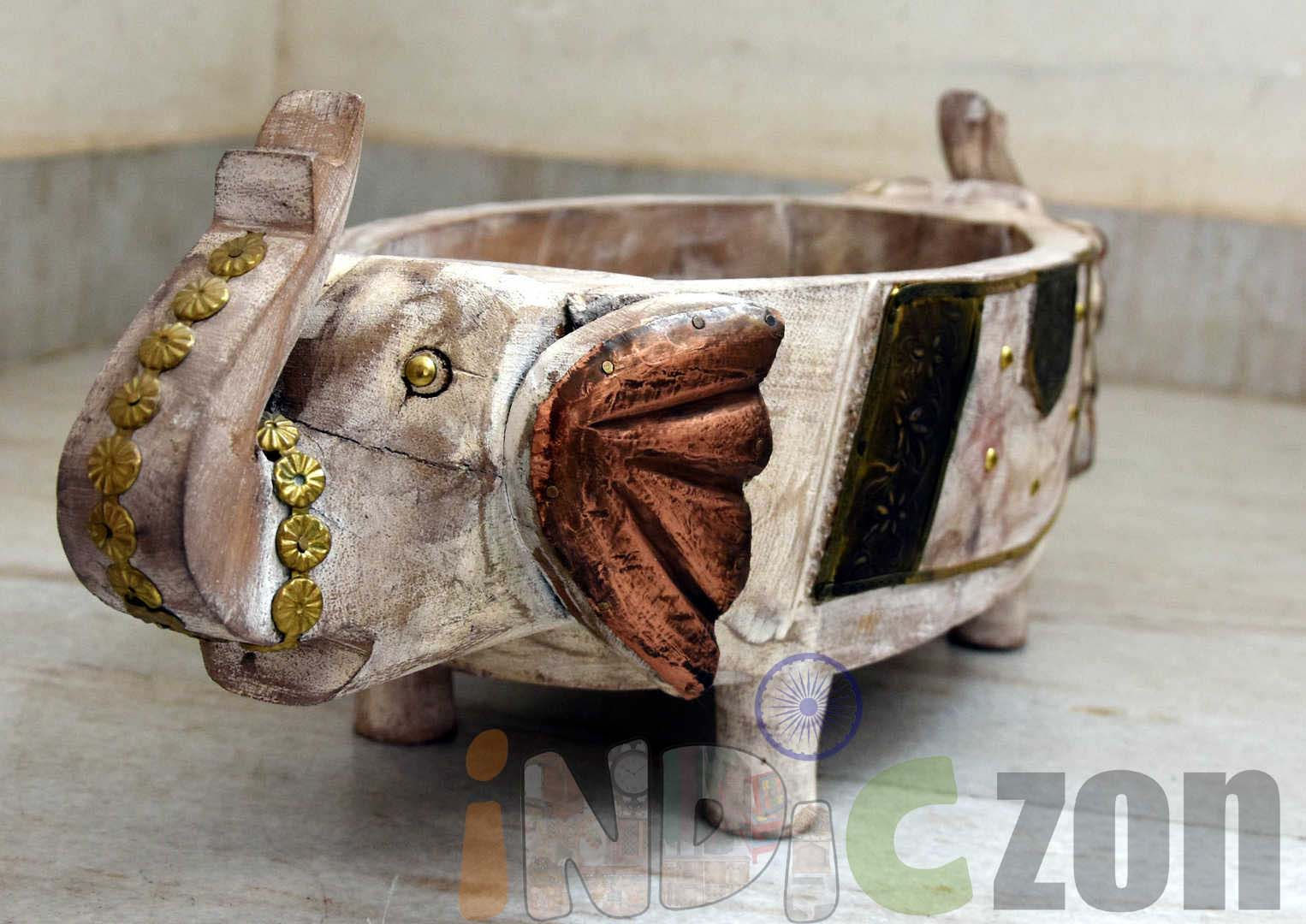Special Indic Antique Elephant shape basket