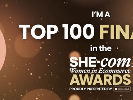 Top 100 finalist in the SHE-com