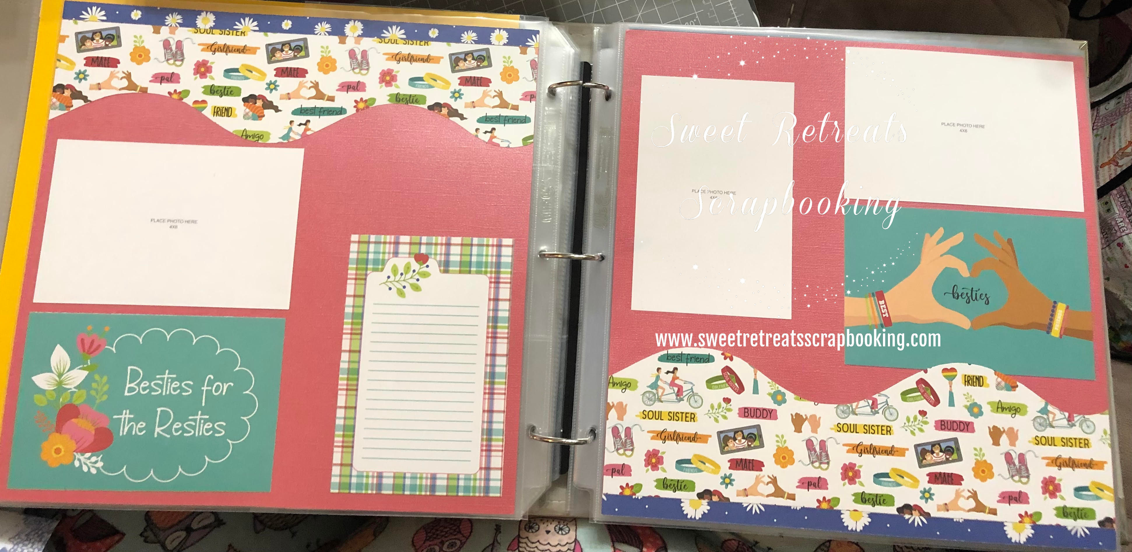 Besties layout kit