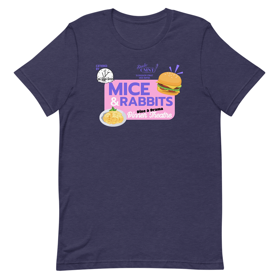 Thumbnail: "Mice & Rabbits" - Unisex Short Sleeve T-Shirt