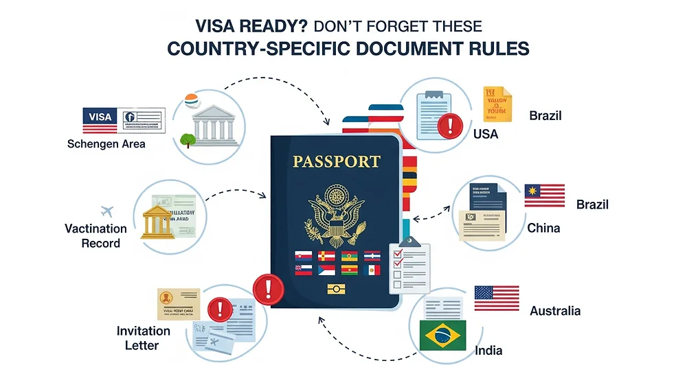 Country Specific Process Visa Ready? Don’t Forget These Country-Specific Document Rules