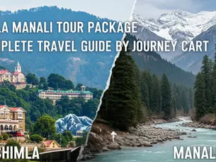 Shimla Manali tour package featuring snow-capped mountains, lush valleys, adventure activities, and popular tourist attractions in Himachal Pradesh.