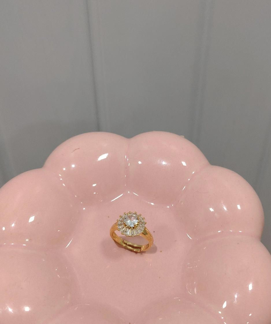 Thumbnail: Gold Halo Ring