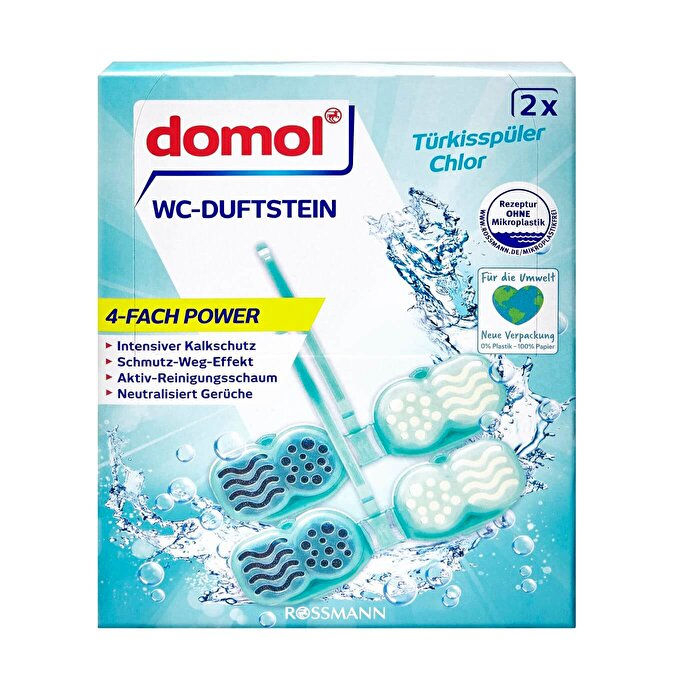 WC Kokusu Klozet Blok Turkuaz 96 gr