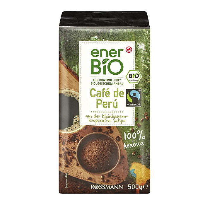 Organik Kahve Café de Perú Öğütülmüş 500 gr