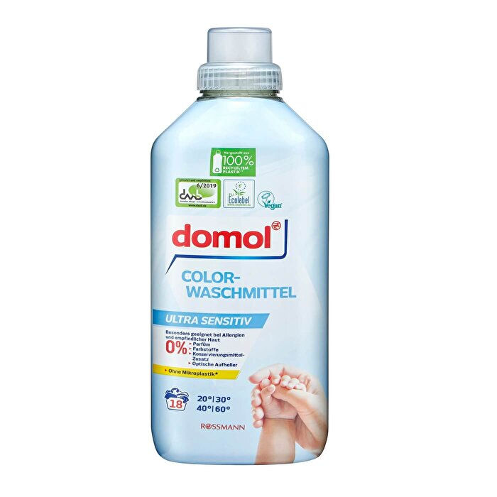 Eco Çamaşır Deterjanı, Hassas Ciltlere Özel 16 Yıkama 1000 ml
