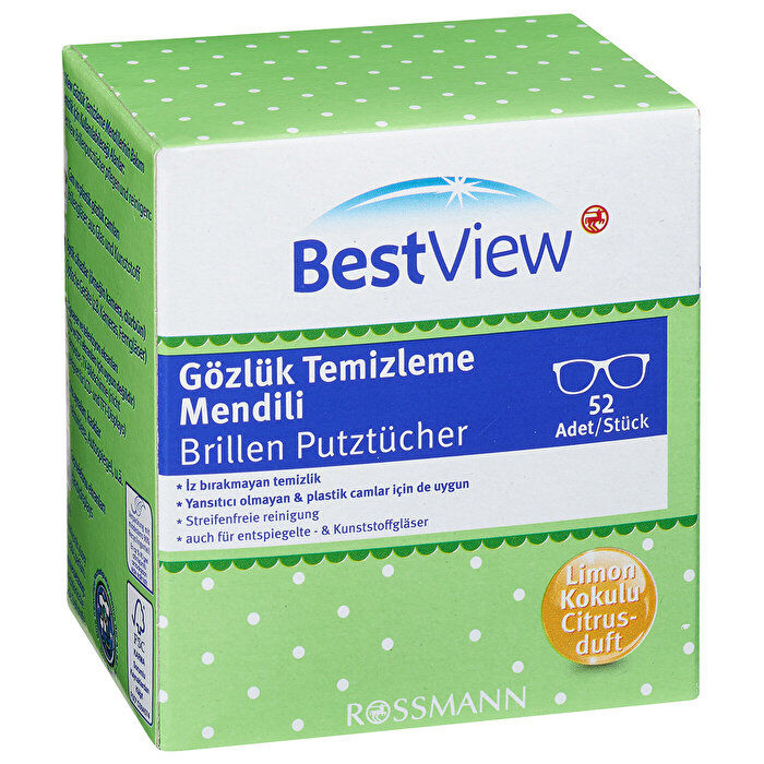 Gözlük Temizleme Mendili 52 Adet