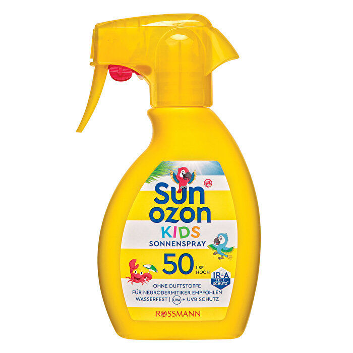 Çocuk Güneş Koruyucu Sprey 50SPF Hassas Cilt 250 Ml