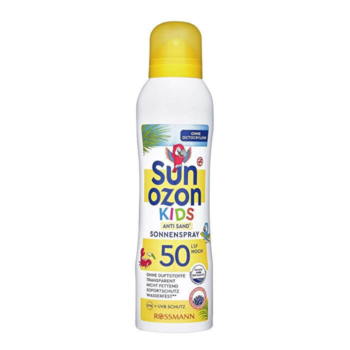 Çocuk Güneş Koruyucu Antisand Sprey 50SPF Hassas Cilt 200 Ml