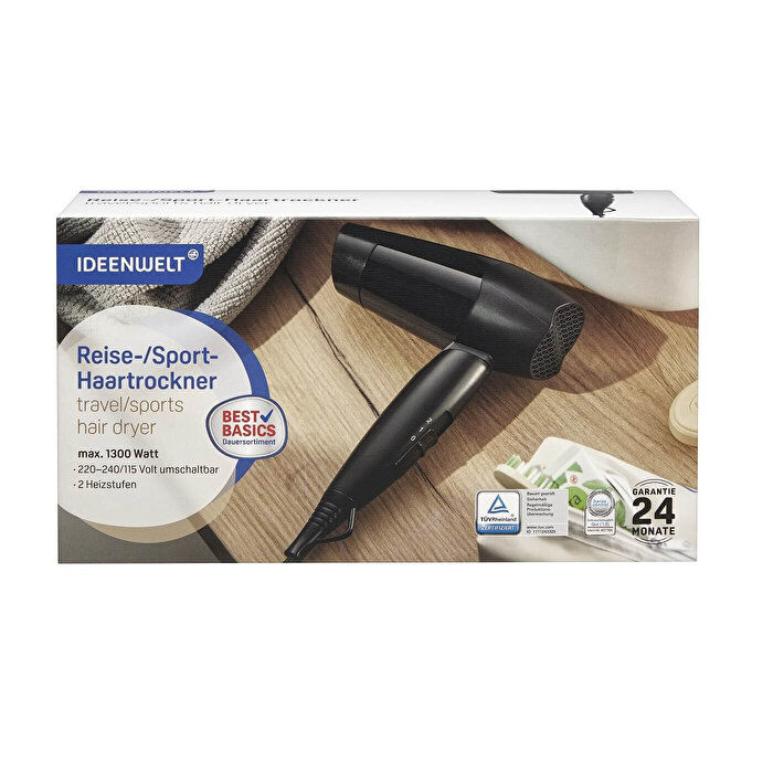 Saç Kurutma Makinesi Seyahat Tipi