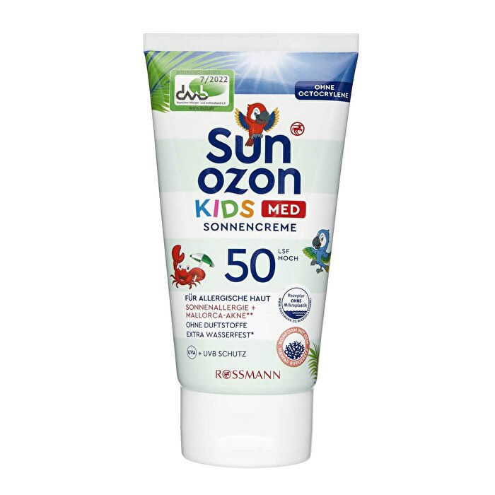 MED Çocuk Güneş Koruyucu Krem 50SPF Hassas Cilt 150 Ml