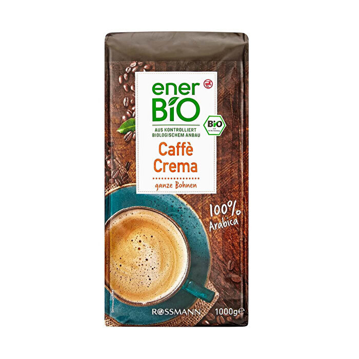 Organik Kahve Çekirdek Crema 1000 gr