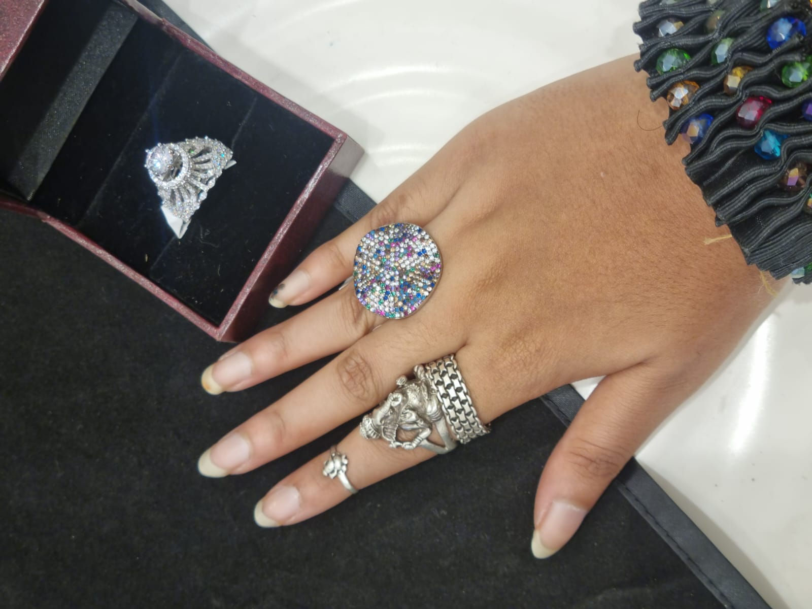 Funky Pattern Cufflinks