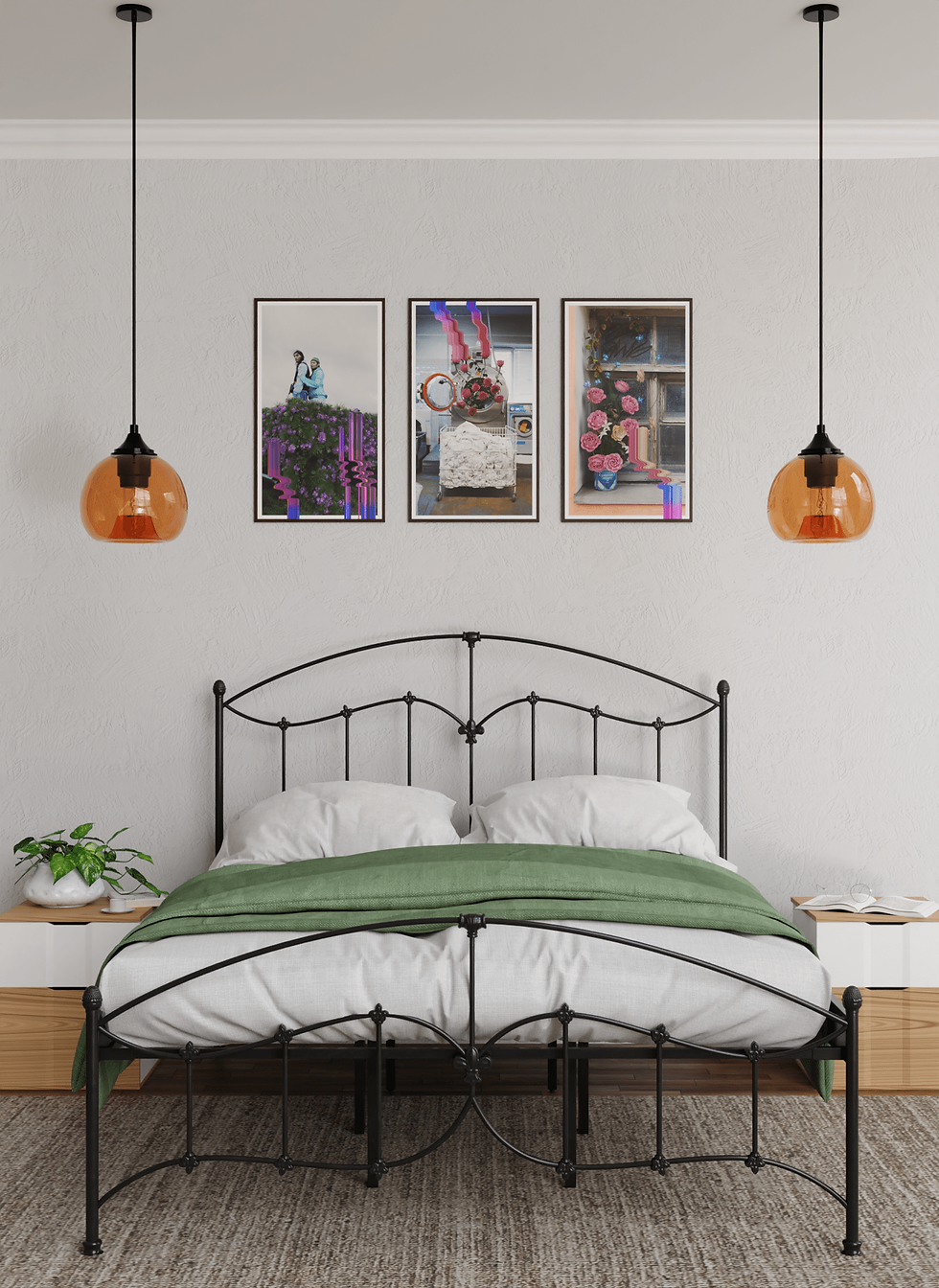 Thumbnail: It's Blooming Everywhere Fine Art Print on the wall in the bedroom