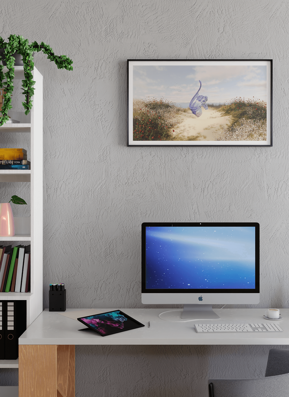 תמונה ממוזערת: Wanderer Fine Art Print Home Office