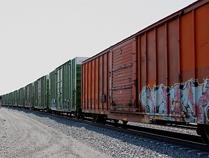 descarga vagones ferrocarril