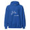 Thumbnail: blue hoodie front view
