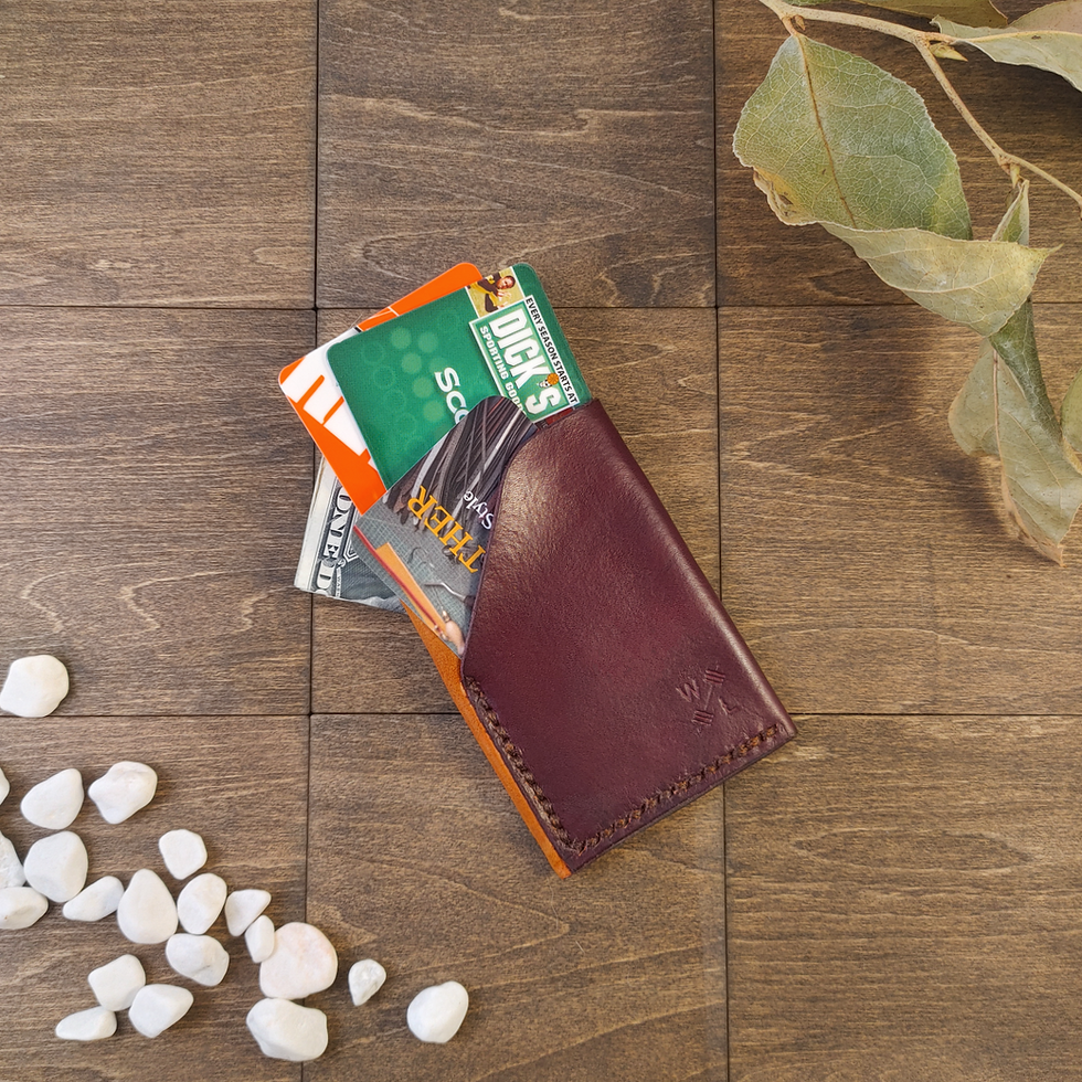 Thumbnail: Ollie Slim Leather Wallet