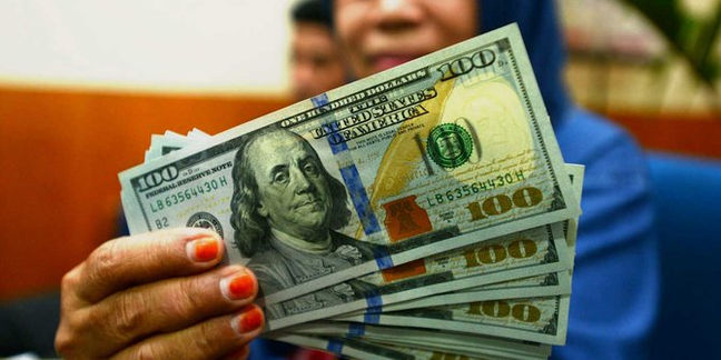BESTPROFIT - Rupiah dibuka menguat tipis ke level Rp 13.328 per USD