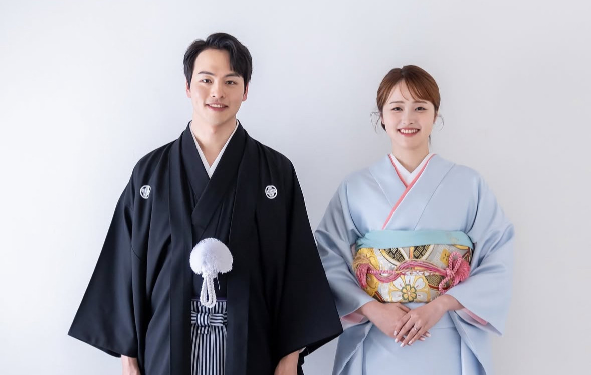 moco♡羽織袴 TAKAMI BRIDAL_黒曜紋付羽織袴 | ウエディングドレス.jp