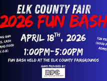 Elk County Fair Fun Bash April 18th from 1 p.m. To 5 p.m.