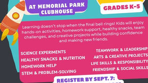 Beyond The Bell After School Club At Memorial Park Clubhouse