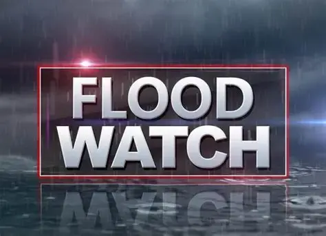 Flood Watch In Effect Until 10 p.m. Wedensday
