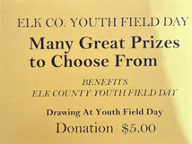 Elk County Youth Field Day Raffle