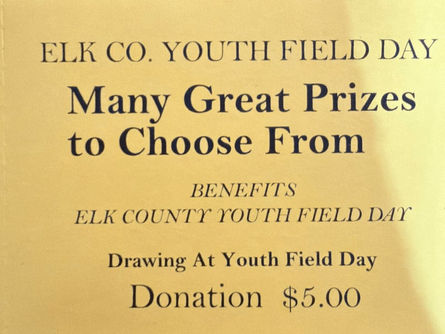 Elk County Youth Field Day Raffle