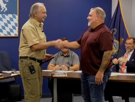Matt Young Recognized For Years Of Service To The City of St. Marys