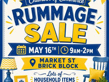 Johnsonburg Chamber Rummage Sale Saturday, May 16th