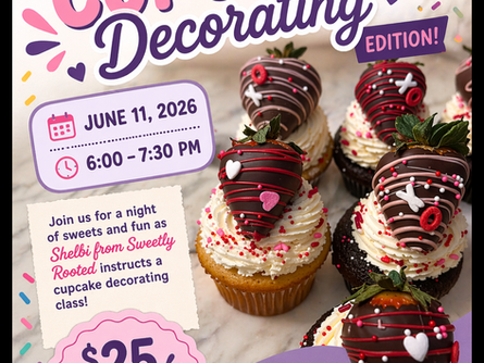 Family Night Cupcake Decorating Class June 11th At CEC Cooking Studio