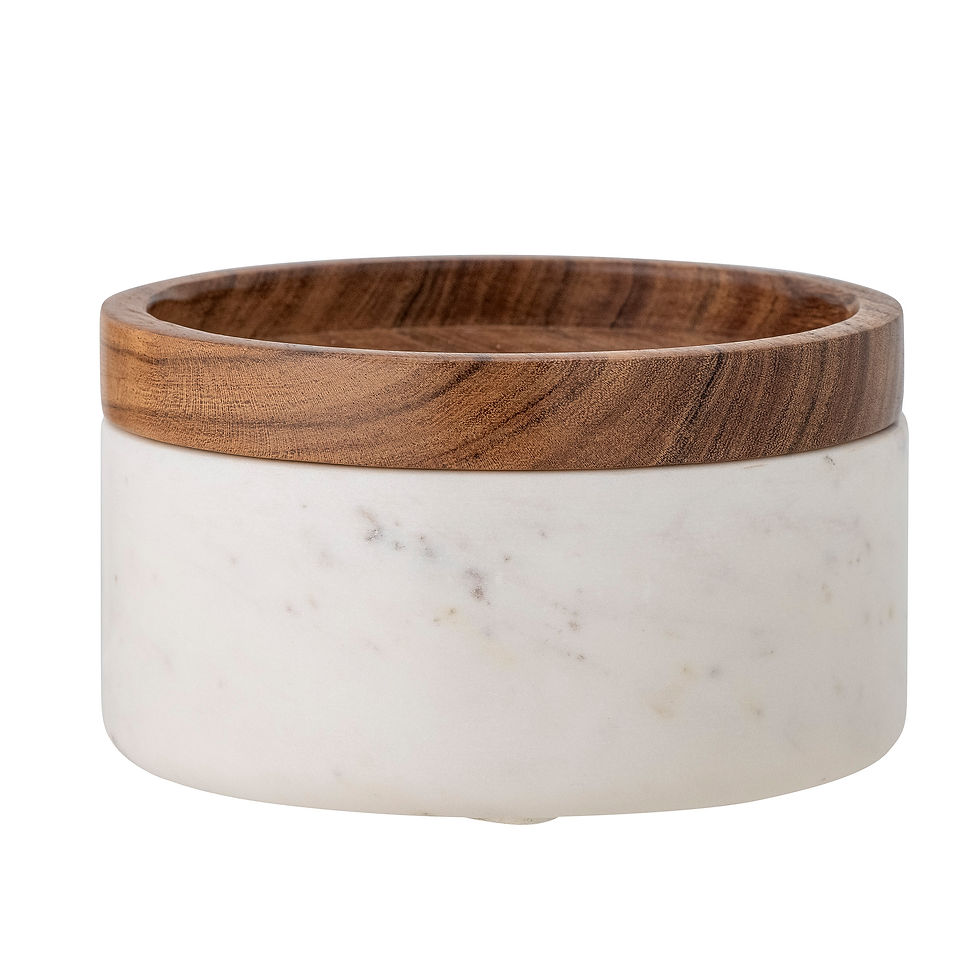 Thumbnail: WHITE MARBLE STORAGE VESSEL