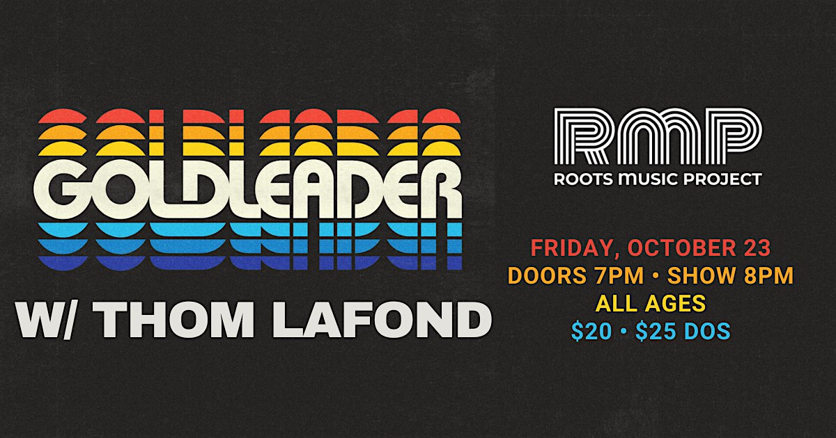 Gold Leader + Thom LaFond - Jazz-Funk Night