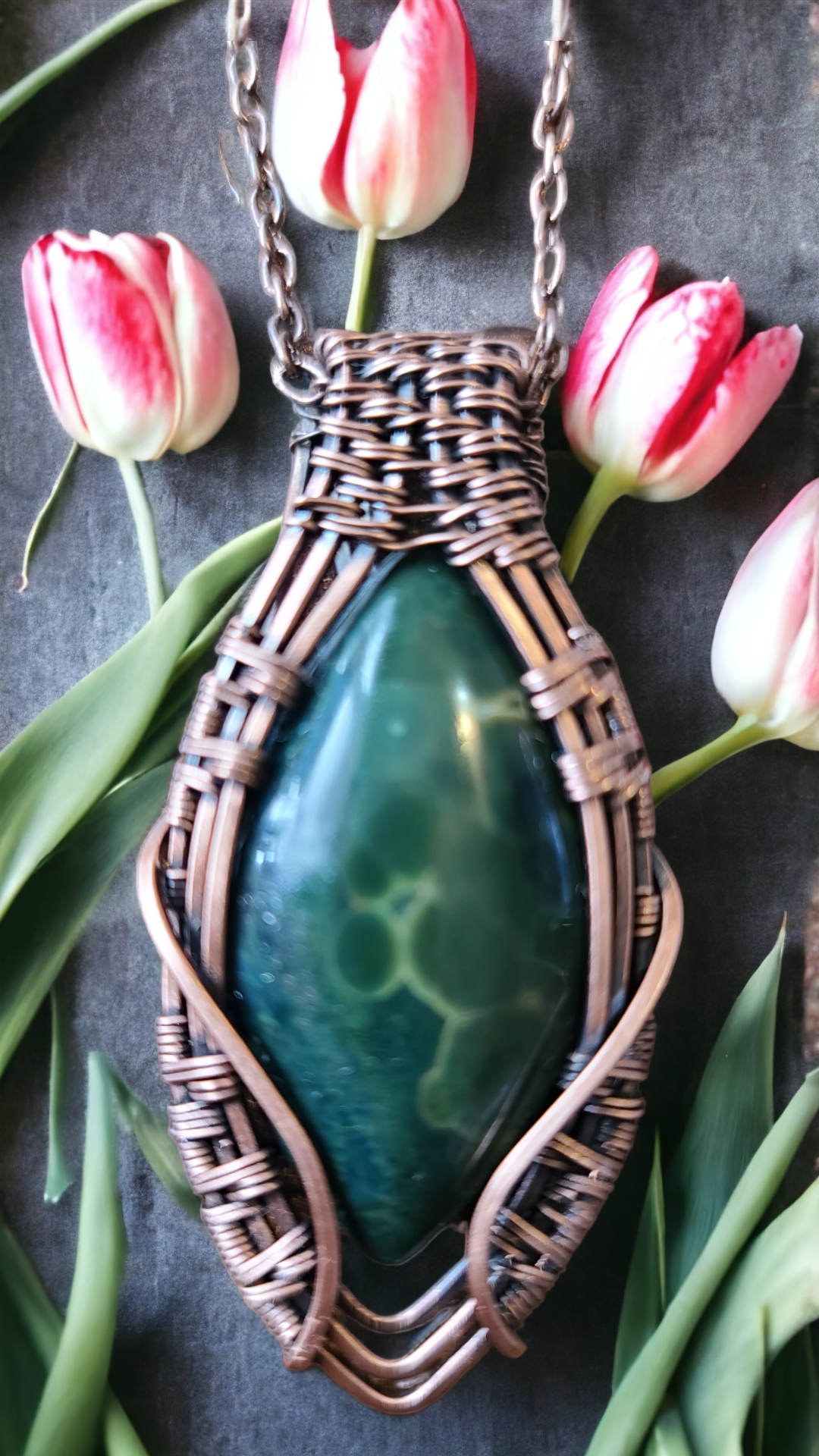 Kambaba Jasper Pendant