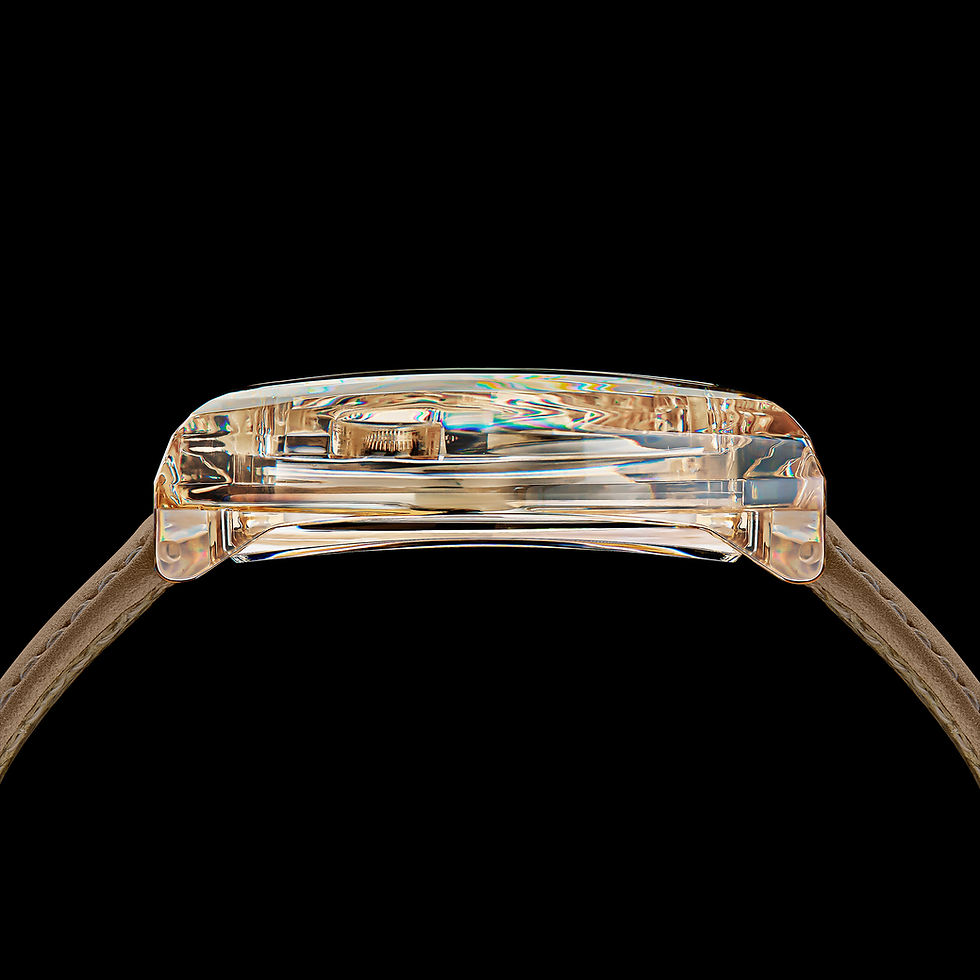 Thumbnail: Purity Moissanite Curvy Tourbillon