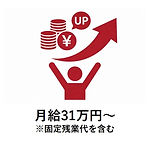 月給30万円～