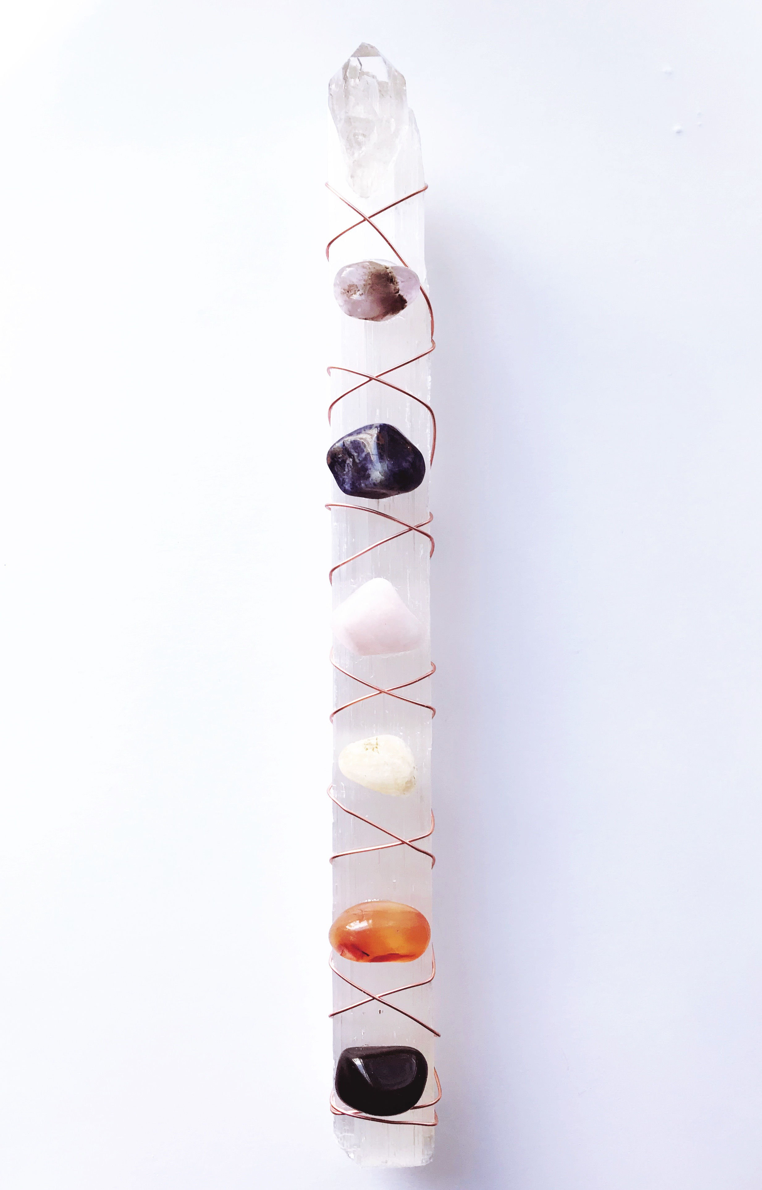 Selenite Chakra Wand (Extra Large)